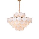 Ritz - Pearl Disk Chandelier